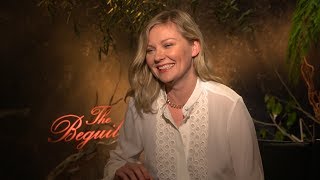 Kirsten Dunst Gets Real About Kissing Colin Farrell (The Beguiled) | Hollywire