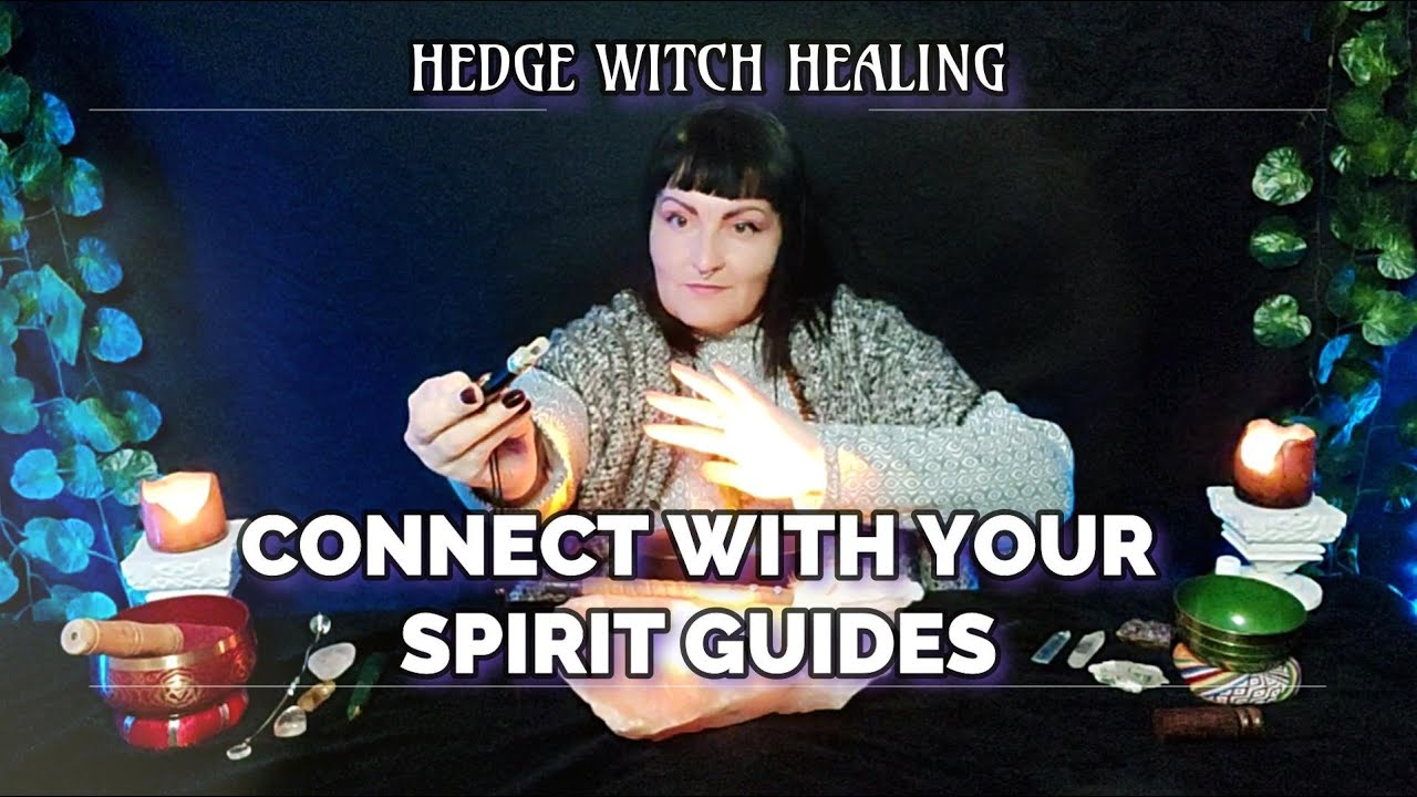 CONNECT to Your SPIRIT GUIDE 🙏🏻🙏🏻🙏🏻 Guided meditation Ritual ASMR - YouTube