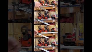 Light Bar Flex Comparison #chainsaw #firewood #tools