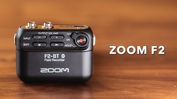 絶対音割れしない！？最強レコーダー「ZOOM F2 / F2-BT」で音声収録！