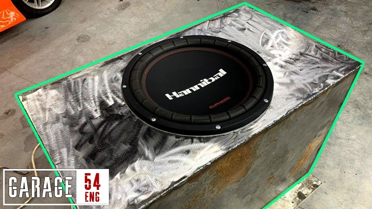 a subwoofer play well in metal casing 