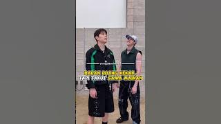 Badan doang kekar, tapi takut sama mainan #kpop #shorts