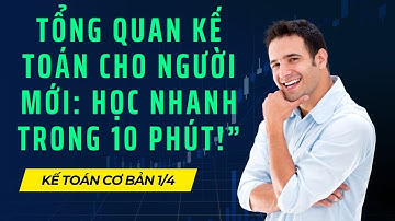 Bài 1/4 Kế toán cơ bản📌 “Tổng Quan Kế Toán Cho Người Mới: Học Nhanh Trong 10 Phút!”