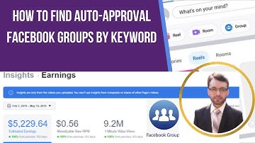 How to find auto-approval Facebook groups by Keywords |  how to find auto approve facebook groups