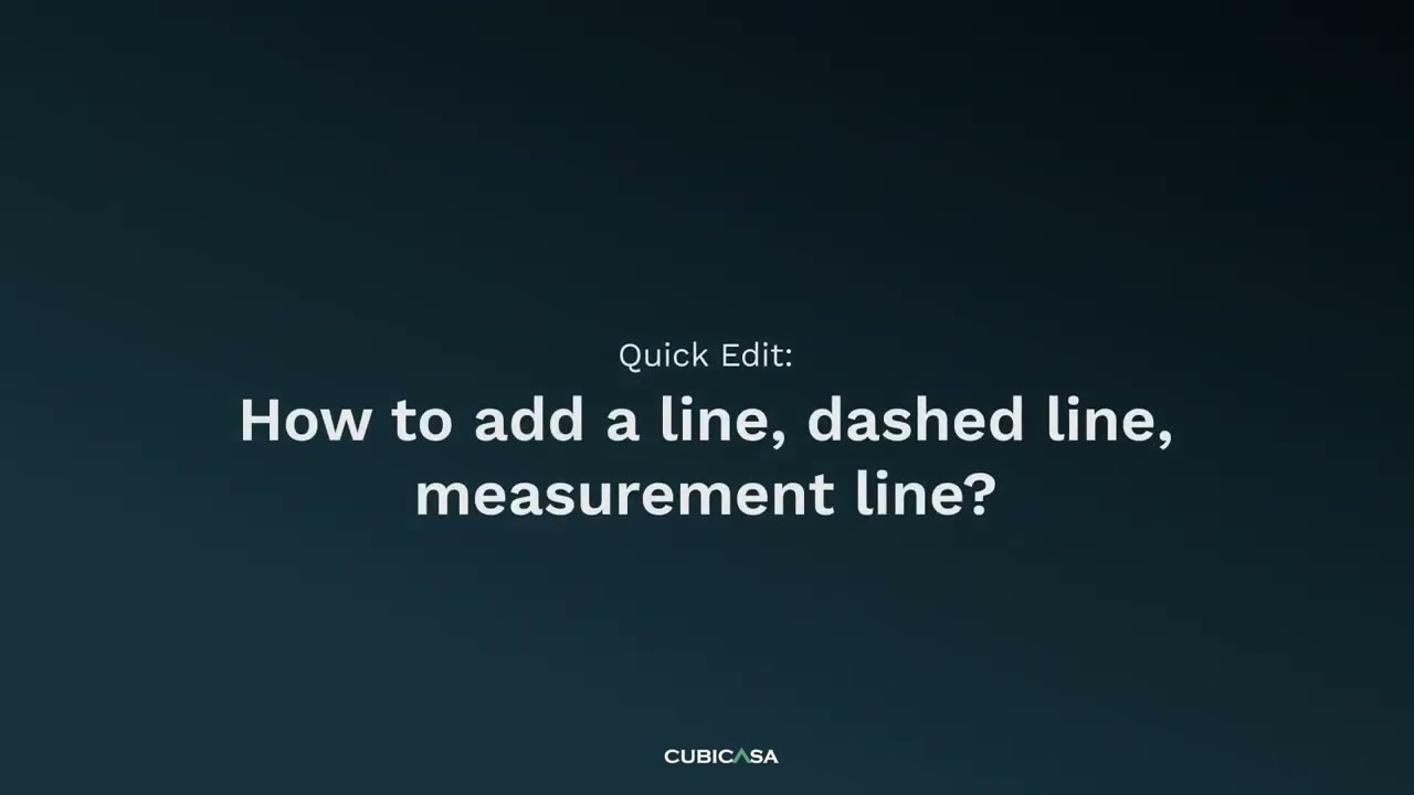 Dashed Line Measuring Quick Edit: Adding lines, dashed lines & measurement lines - YouTube