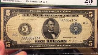 US Currency Collection : Part 3 - Federal Reserve Notes