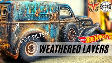Custom Diecast Tutorial: Transforming a Hot Wheels Ford Anglia with Dot Filter Weathering