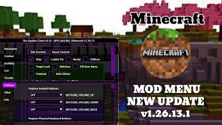 Minecraft Mod APK v1.26.13.1 mod menu New Update