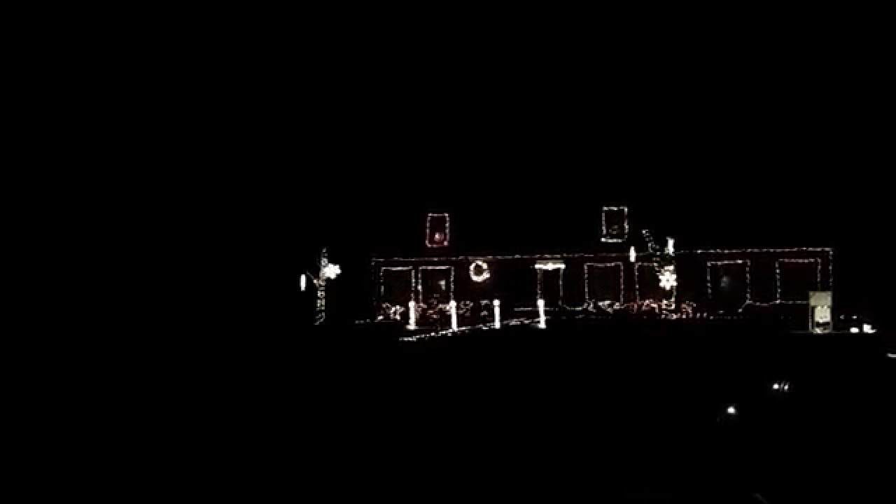 Dueling Murfreesboro Christmas Lights 2015 YouTube