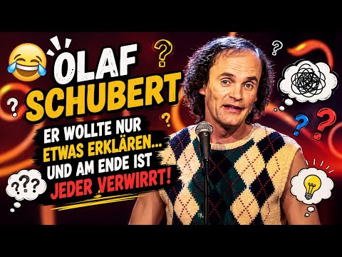 😂 Olaf Schubert – Er wollte nur etwas erklären… und am Ende ist jeder verwirrt!#olafschubert 