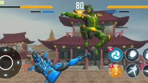 Robot Kung Fu Karate Fighting Games Android Gameplay Walkthrough
