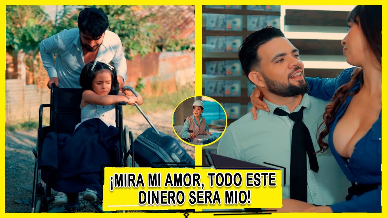 Una mujer interesante abandonó a su hija discapacitada con su marido mandándolos a la calle