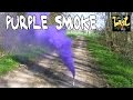 Purple smoke bomb tristar fireworks