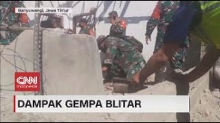 Dampak Gempa Blitar