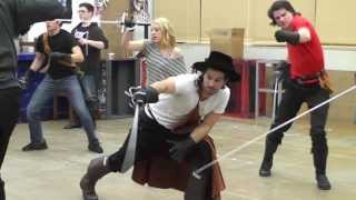 CRT Behind the Scenes: Meet THE THREE MUSKETEERS Actors Thomas Brazzle & Olivia Saccomanno Interview