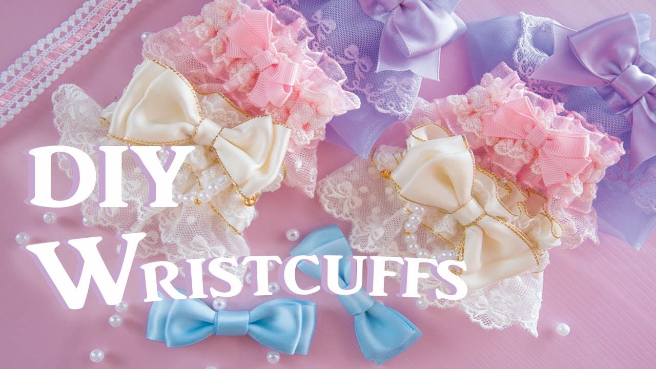 How to make Wristcuffs | Lolita DIY