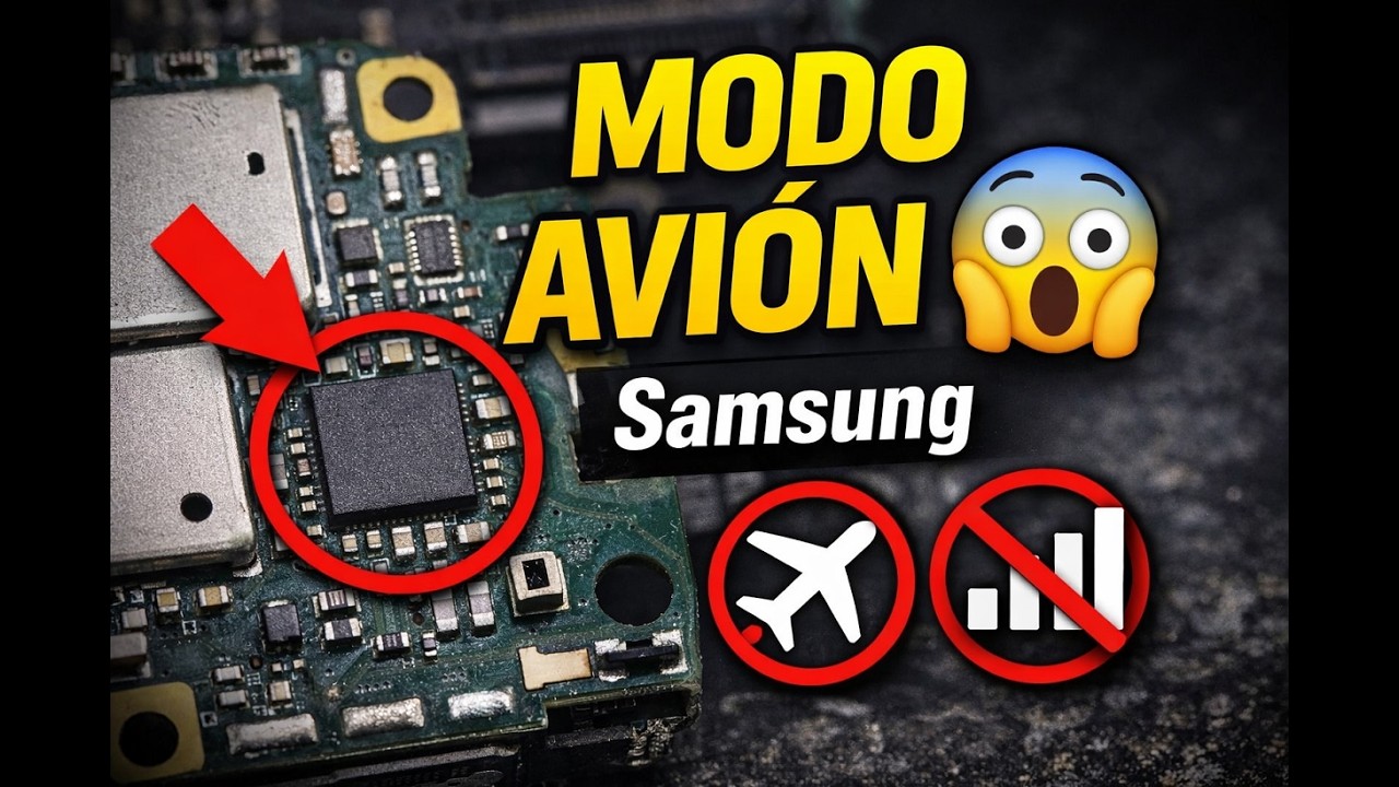 👉 Samsung con modo avión fantasma ❌ Diagnóstico real paso a paso