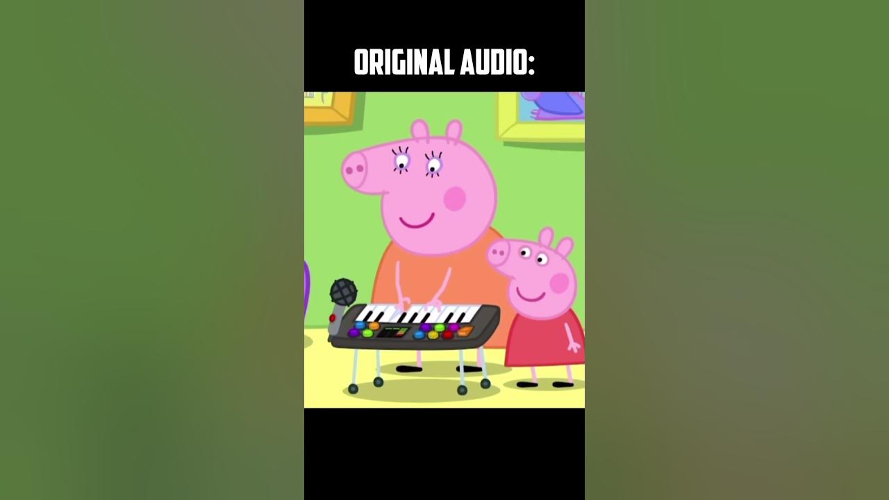 Did Peppa Pig Animate The Piano Correctly?✅😭 #piano