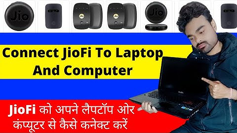 How To Connect Jiofi To Laptop And Computer On Windows 11 In Hindi | JioFi Device