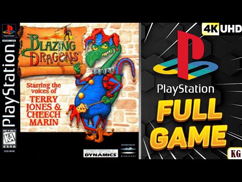 Blazing Dragons [PS1] Gameplay Walkthrough FULL GAME [4K60ᶠᵖˢ UHD🔴]