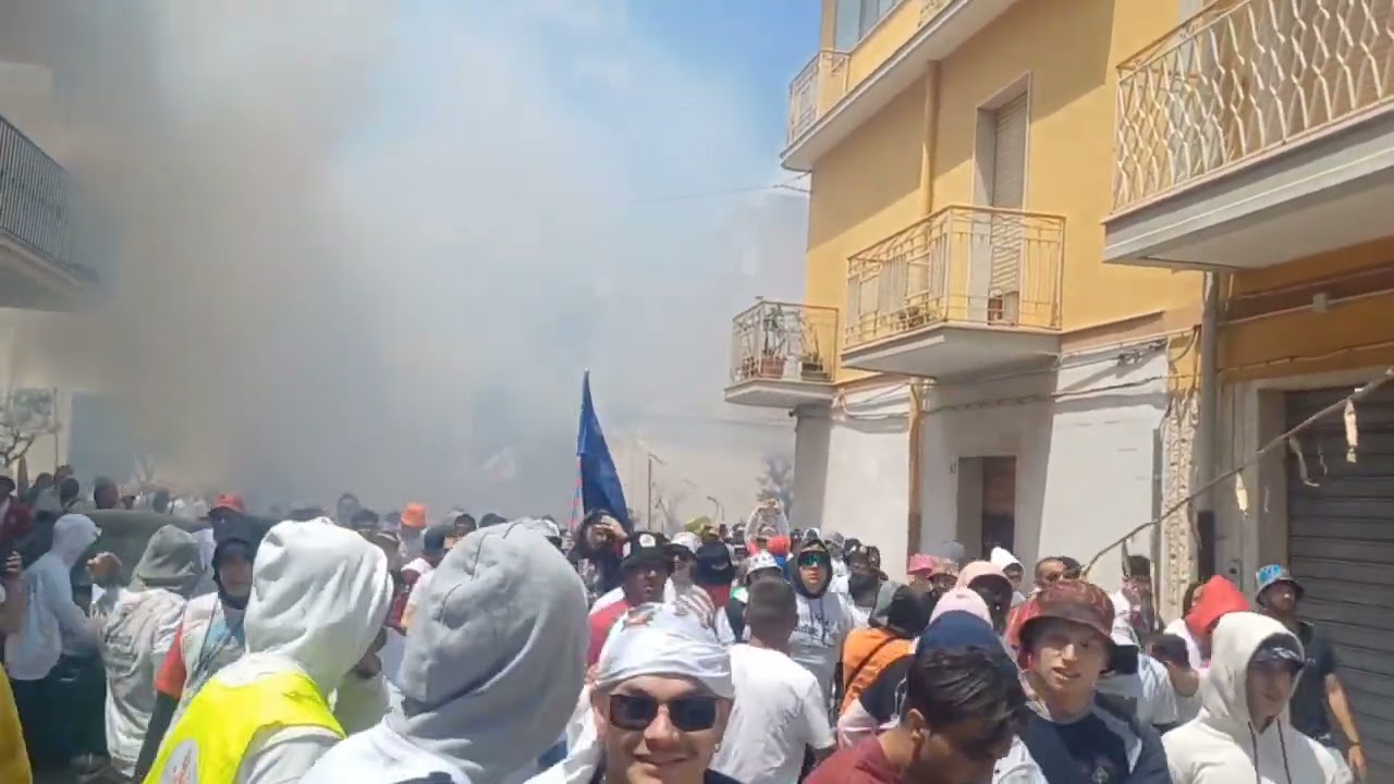 Apricena (Fg) Solenni Festeggiamenti in onore di Maria SS. Incoronata 2024 Batteria processionale