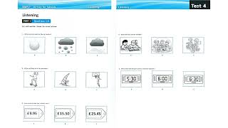 SIMPLY Cambridge A2 Key for School Test 4 Part 1
