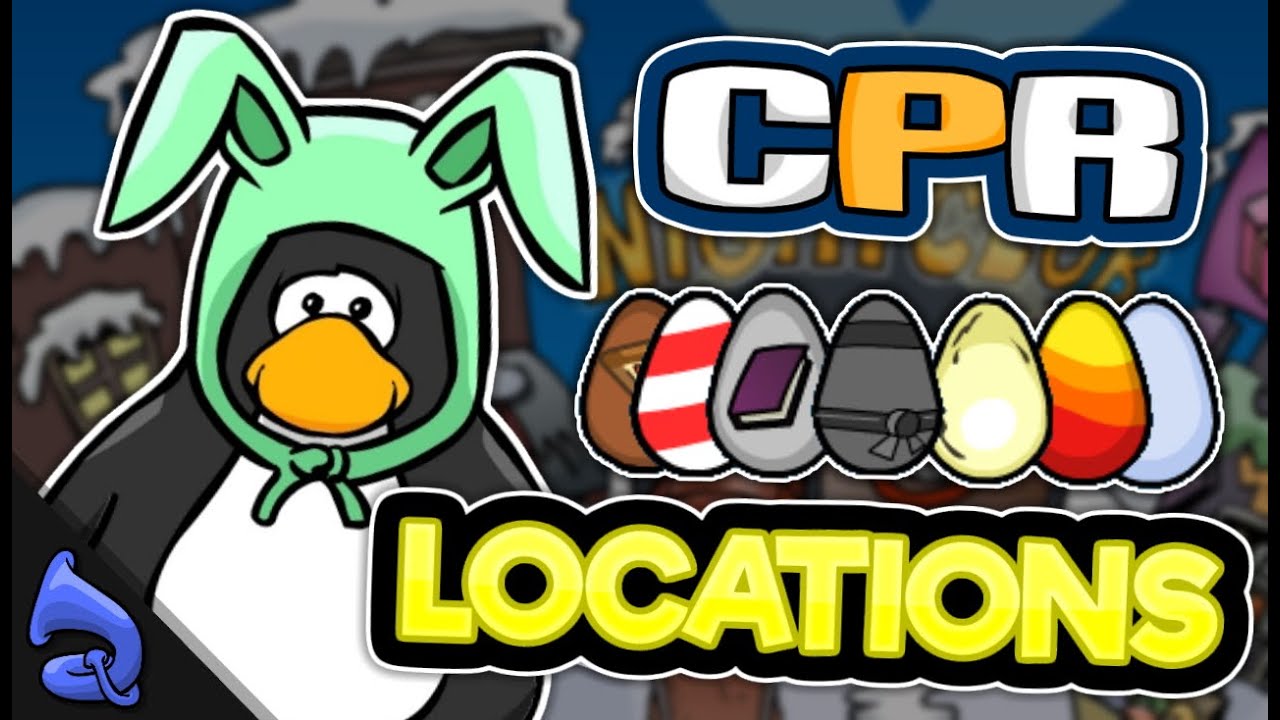Easter Egg Hunt Locations + New EPF Field Op | Club Penguin Rewritten