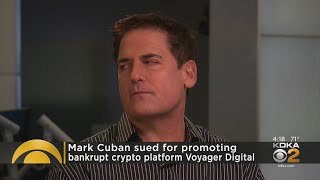 Mark Cuban sued for promoting bankrupt crypto platform Voyager Digital