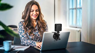 USKEYVISION UVZL-1 Video Zoom Light Video Conference Lighting Distance Meeting FaceTime Vlog Light screenshot 5