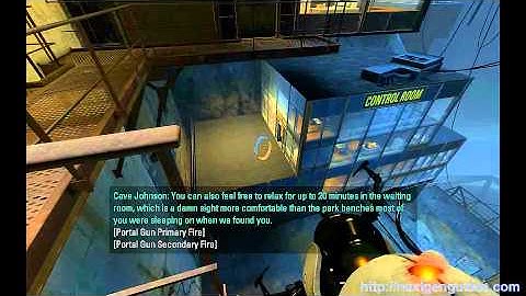 Portal 2: Playthrough - Part 6 [Chapter 6] - The Fall (PS3/X360/PC)