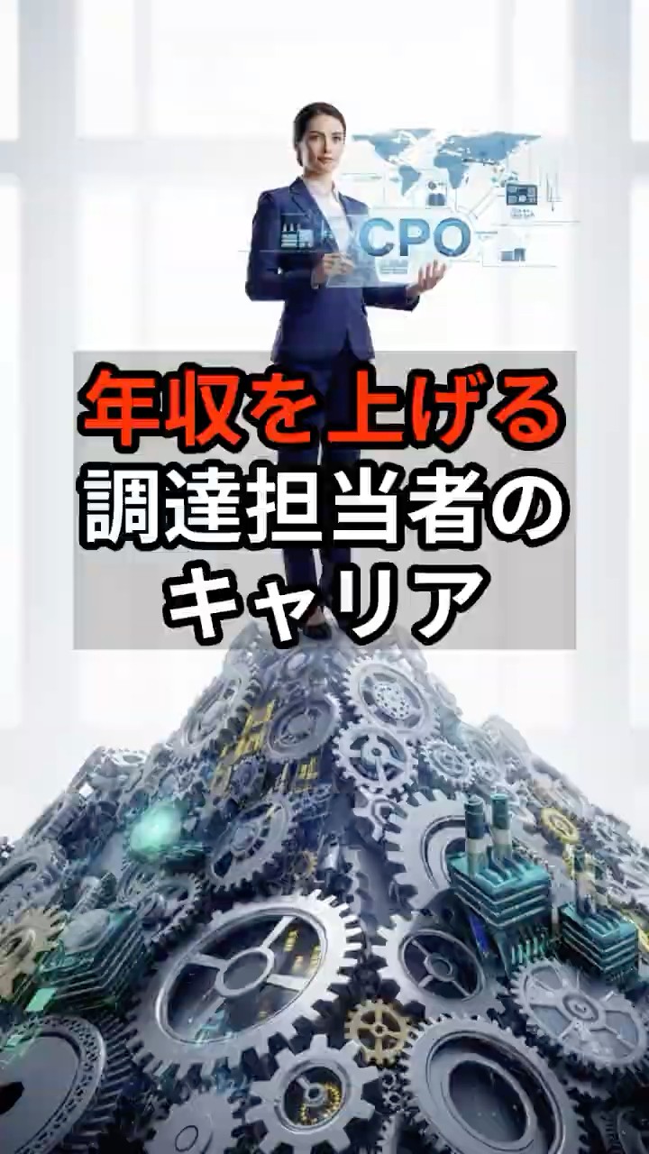 年収UPの鍵はCPO？調達のキャリア戦略