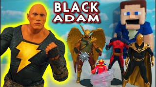 Black Adam Movie Figures! McFarlane Toys, Hawkman, Dc Comics Unboxing