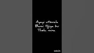 TEBZA NGWANA - Asomblief (feat. Sandza De Keys) LYRIC VIDEO