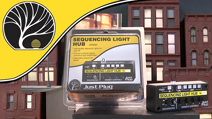 Sequencing Light Hub | Just Plug® Lighting System | Woodland Scenics | Model Scenery