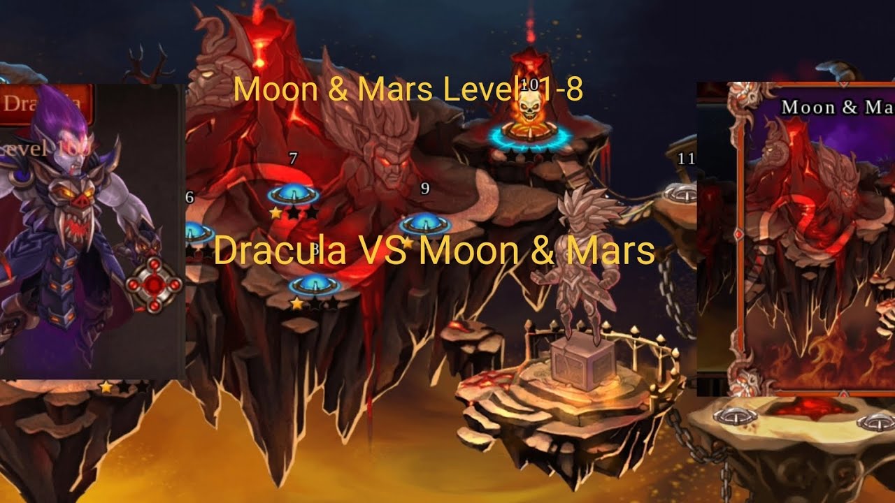Epic heroes war:Dracula VS Moon & Mars