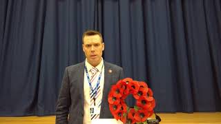 Mr Bird's Remembrance Day Assembly, November 2020