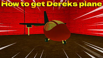 How To get Derek's Plane In PTFS Roblox