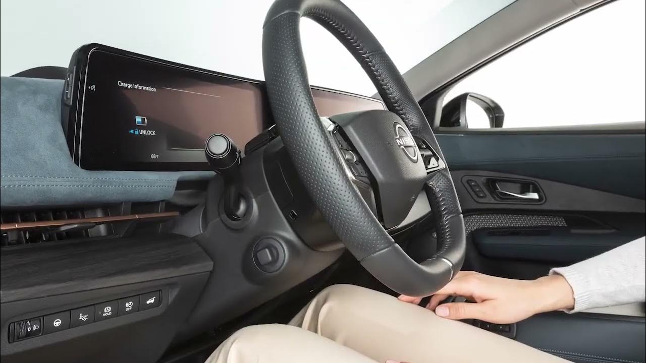 2023 Nissan ARIYA Tilt and Telescopic Steering Column YouTube