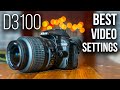 Nikon D3100 Best Settings For Video // How To Set Up D3100 For Video (With Test Footage)