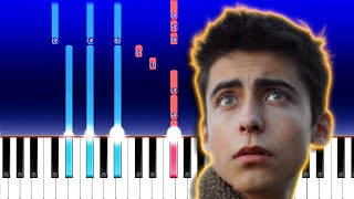 Aidan Gallagher - Blue Neon (Piano Tutorial)