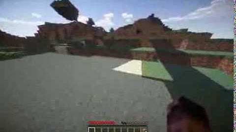 Minecraft Glitchy Shadows with SEUS Shaders