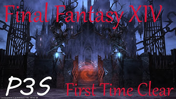 FFXIV Raid: Pandæmonium Asphodelos - The Third Circle (Savage) P3S First Time Clear [MCH POV]