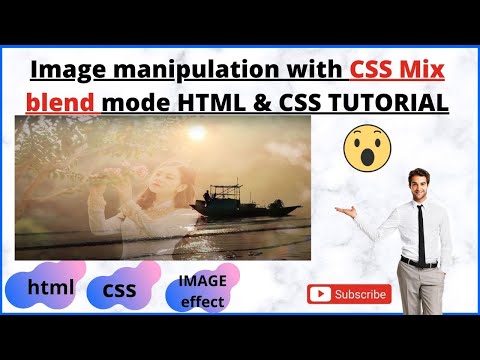 Image manipulation with CSS Mix blend mode