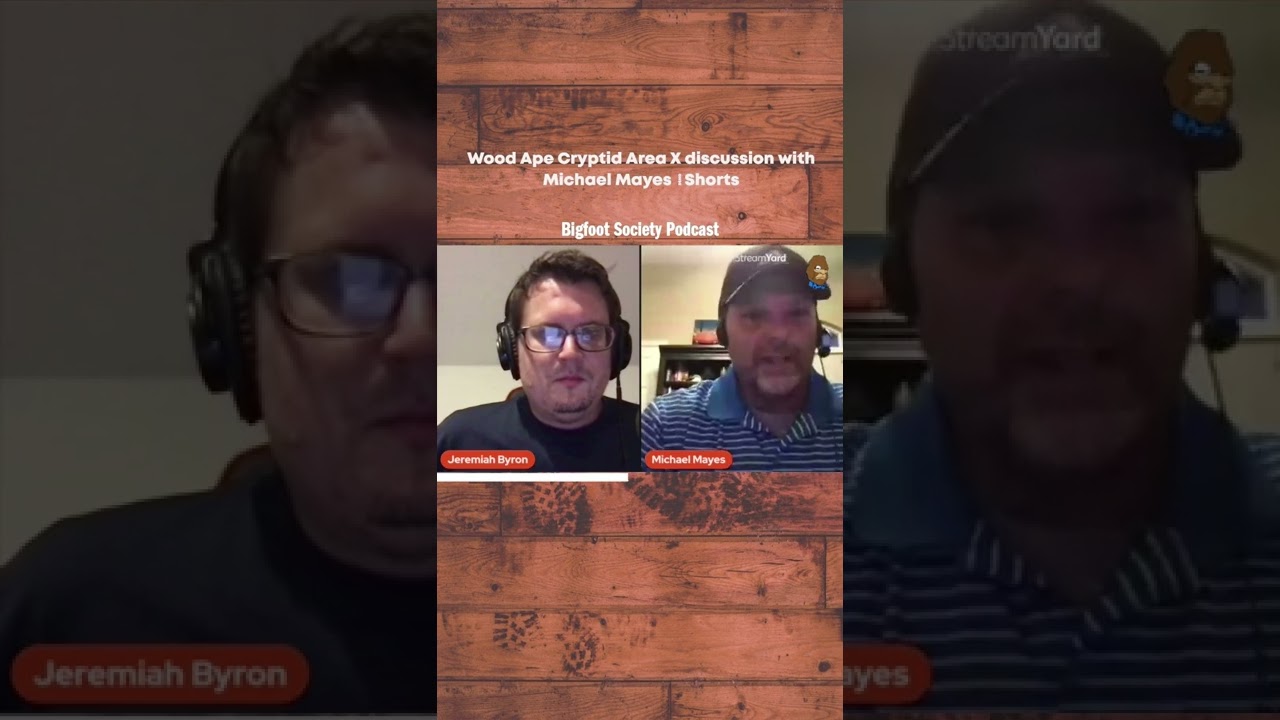 Wood Ape Cryptid Area X discussion with Michael Mayes #Shorts