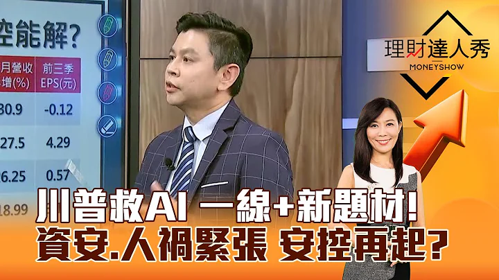 【理財達人秀】川普救AI 一線+新題材！ 資安、人禍緊張 安控再起？｜李兆華、林漢偉 2025.12.22 part2