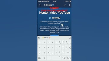 code yutube || X empire  episode 67