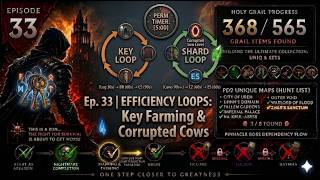 Project Diablo 2 S13 (PD2) - Holy Grail SSF HC Ep 33: Maps, Keys & Cows