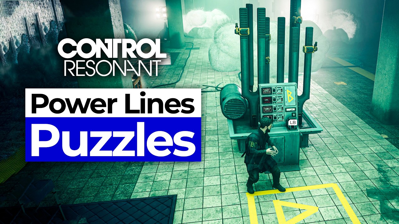 Control Resonant - Power Lines Puzzle Walkthrough (Reroute Stations)
