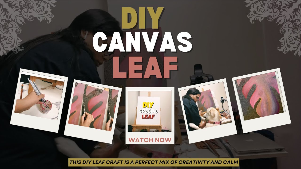 DIY Leaf Art Tutorial | Easy & Creative Leaf Craft Ideas for Beginners 