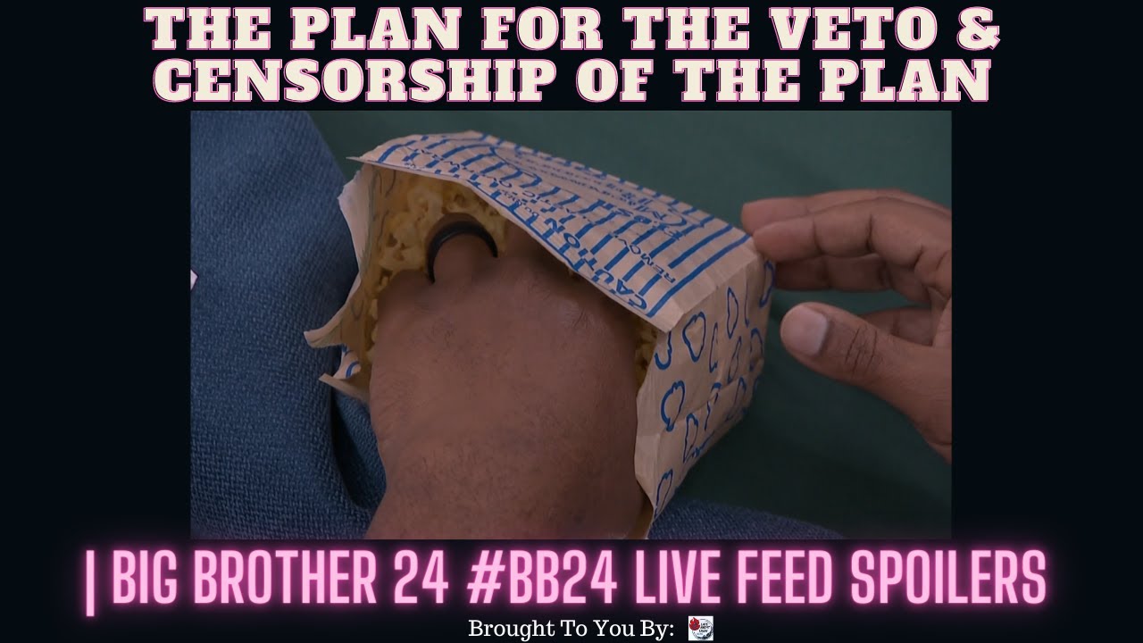 The Plan For The Veto & Censorship Of The Plan | Big Brother 24 #BB24 Live Feed Spoilers